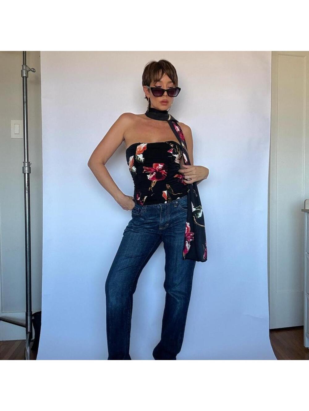 Lioness Floral Corset Top
